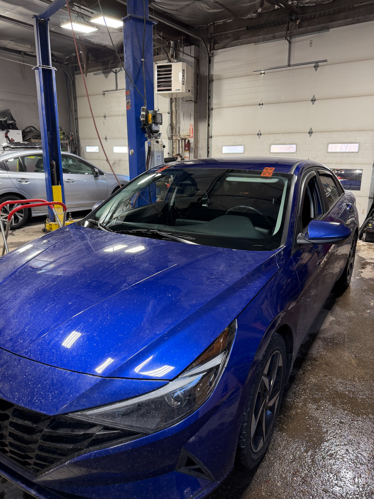 Professional windshield installation