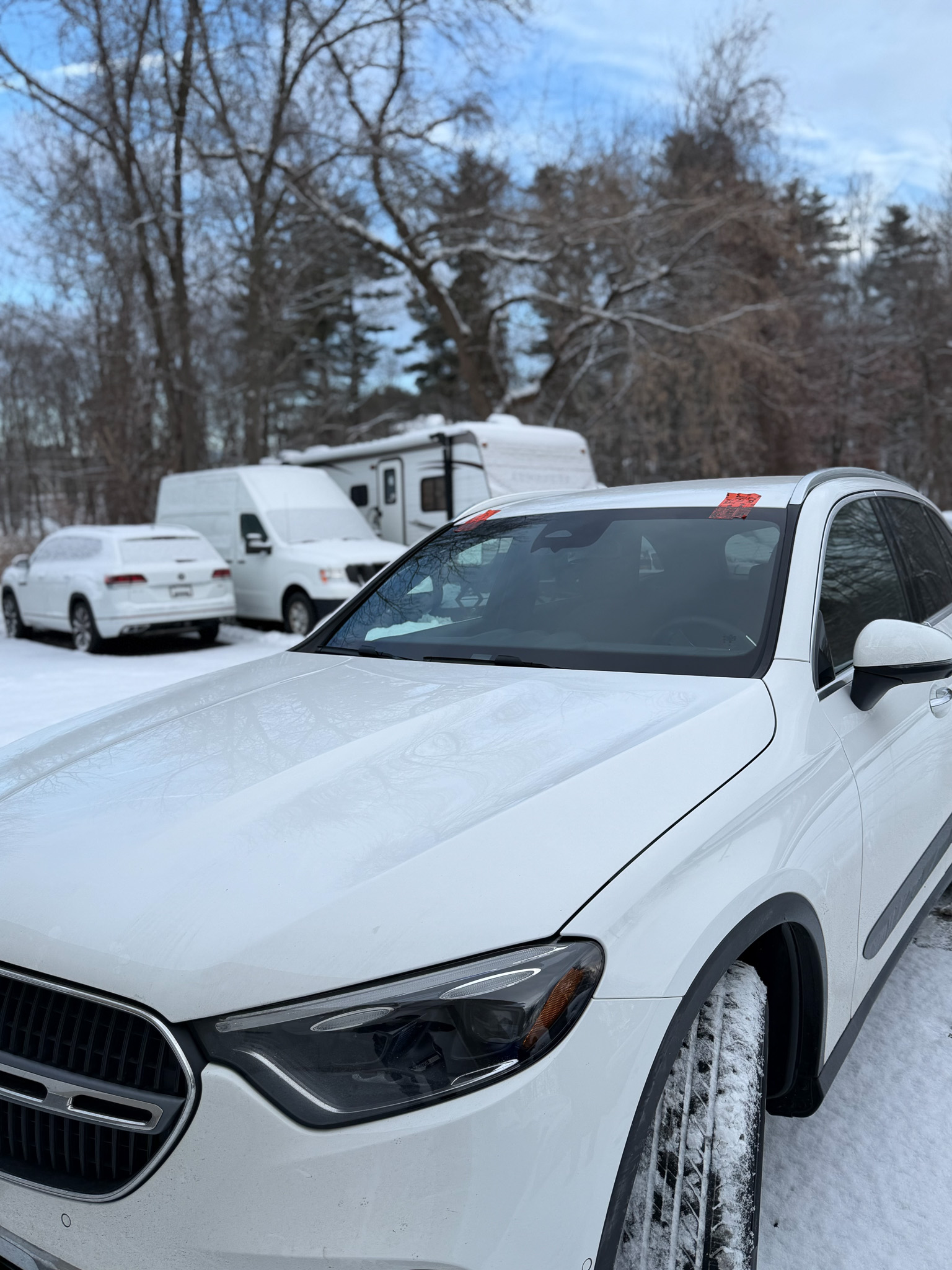 Mobile auto glass service